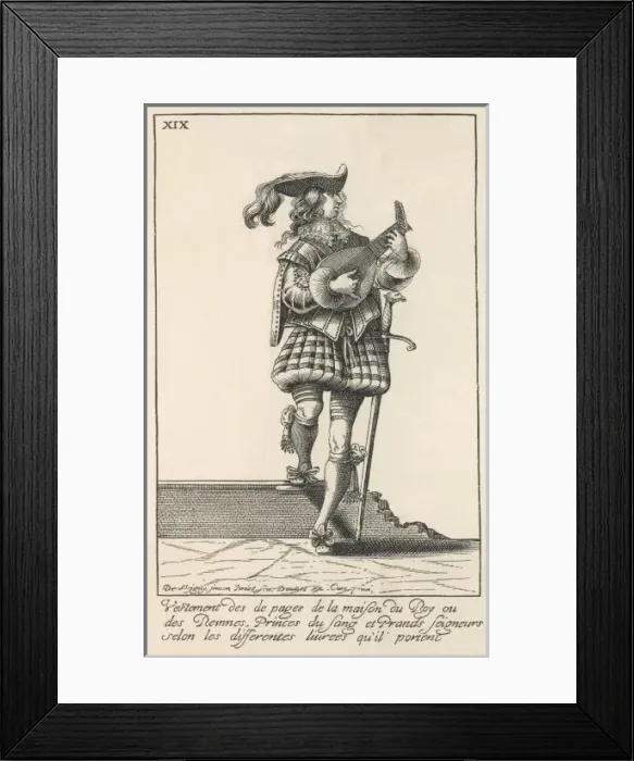 Framed Print : 1629 Lute Player Framed Print : 1629 Lute Player