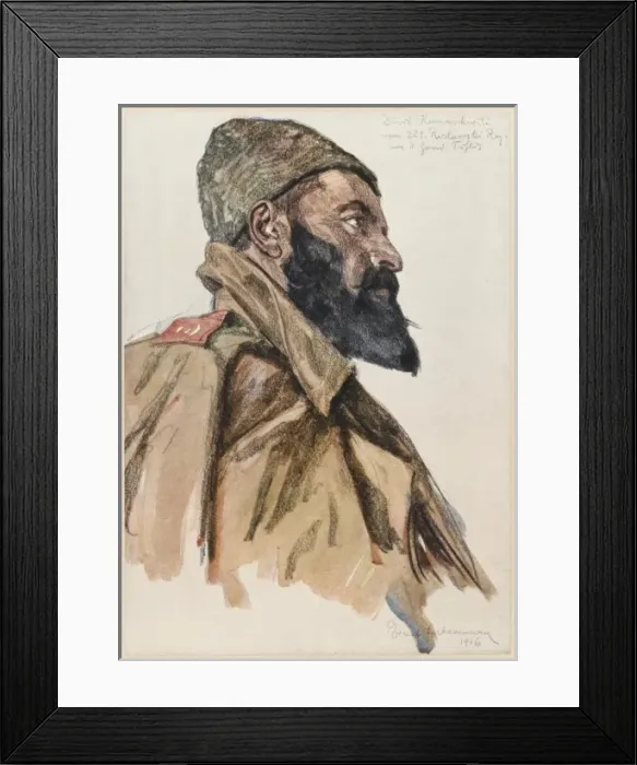 Framed Print : Russian Soldier Framed Print : Russian Soldier
