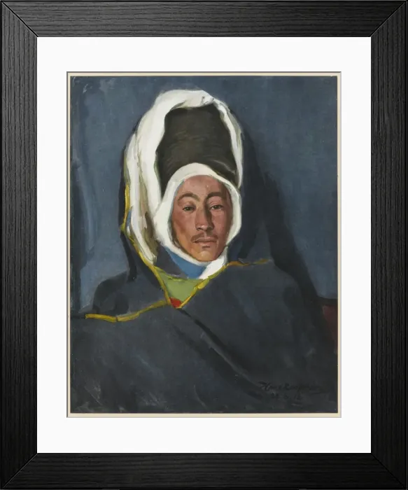 Framed Print : Ww1 Algerian Soldier Framed Print : Ww1 Algerian Soldier