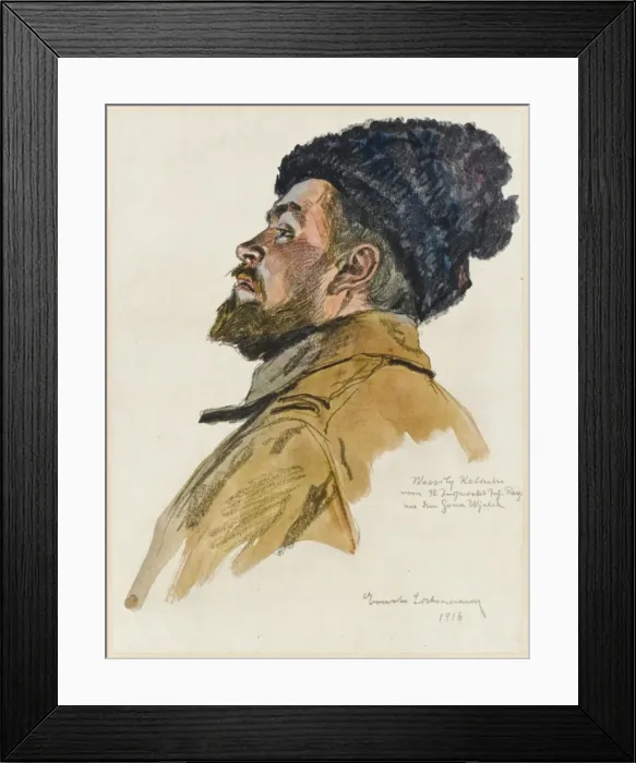 Framed Print : Ww1 Russian Soldier Framed Print : Ww1 Russian Soldier