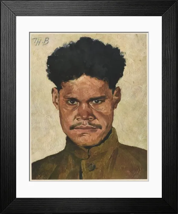 Framed Print : Ww1 New Caledonian Man Framed Print : Ww1 New Caledonian Man