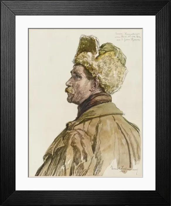 Framed Print : Ww1 Ruthenian Soldier Framed Print : Ww1 Ruthenian Soldier