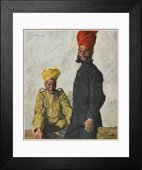 Framed Print : Ww1 Indian Troops Framed Print : Ww1 Indian Troops