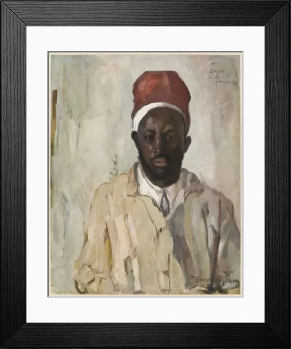 Framed Print : Ww1 Sudanese Soldier Framed Print : Ww1 Sudanese Soldier