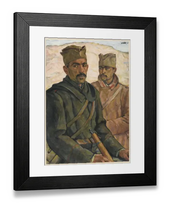 Framed Print : Ww1 Serbian Gipsies Framed Print : Ww1 Serbian Gipsies