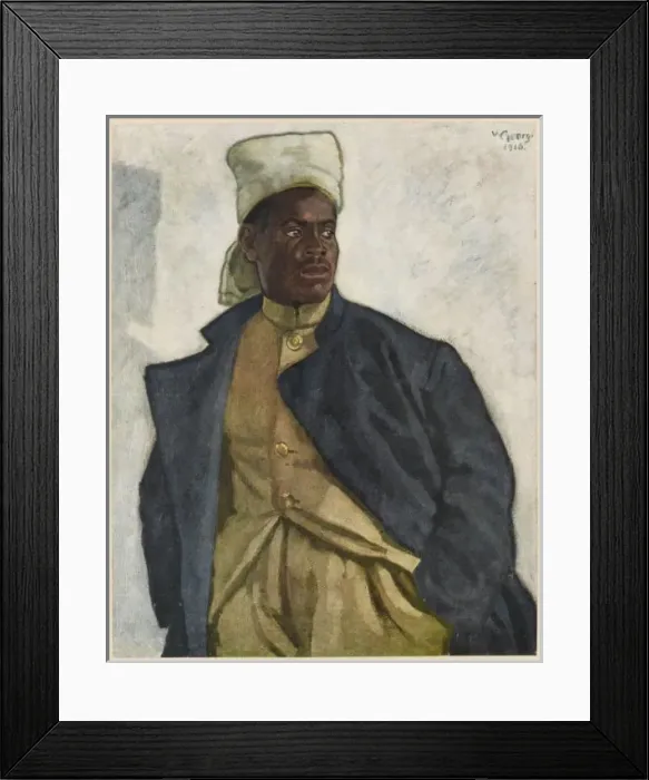 Framed Print : Ww1 Guadelupe Soldier Framed Print : Ww1 Guadelupe Soldier