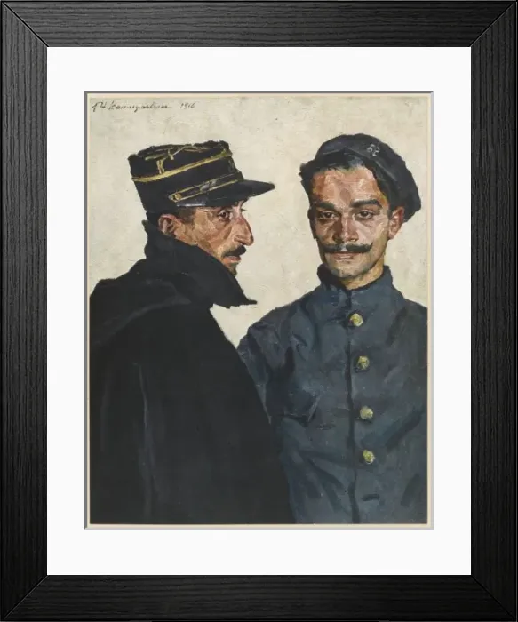 Framed Print : Ww1 French Soldiers Framed Print : Ww1 French Soldiers
