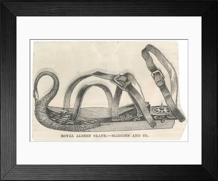 Framed Print : Royal Albert Skate 1851 Framed Print : Royal Albert Skate 1851