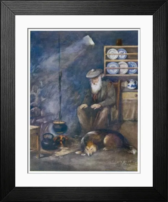 Framed Print : Racial Type / Crofter 1906 Framed Print : Racial Type / Crofter 1906