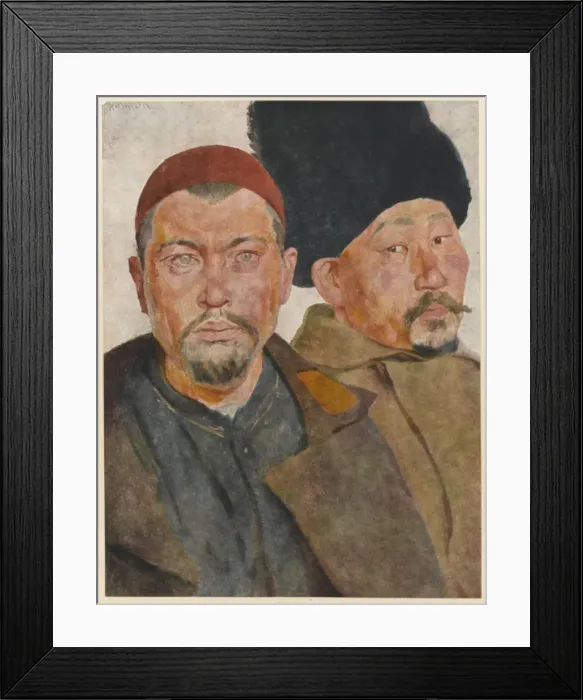 Framed Print : Wwi Tartar Soldiers Framed Print : Wwi Tartar Soldiers