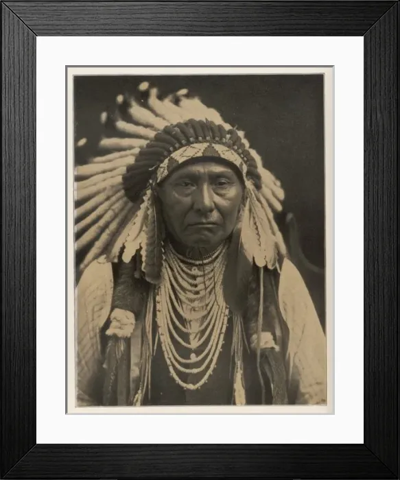 Framed Print : Racial / Joseph / Nez Perces Framed Print : Racial / Joseph / Nez Perces