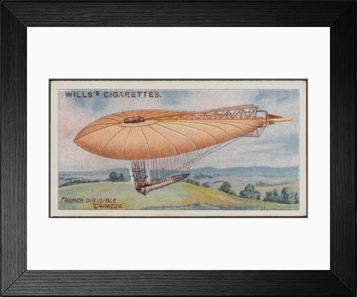 Framed Print : CAPAZZA AIRSHIP Framed Print : CAPAZZA AIRSHIP
