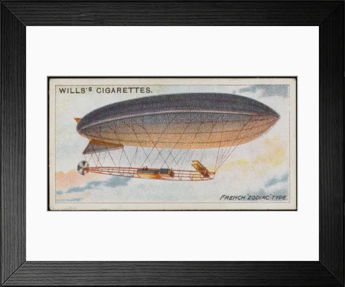 Framed Print : ZODIAQUE III AIRSHIP Framed Print : ZODIAQUE III AIRSHIP