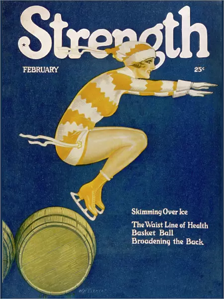 1927 Ice Skating Girl