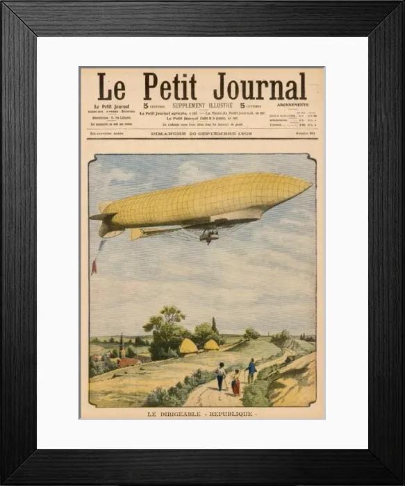 Framed Print : REPUBLIQUE - 2 Framed Print : REPUBLIQUE - 2