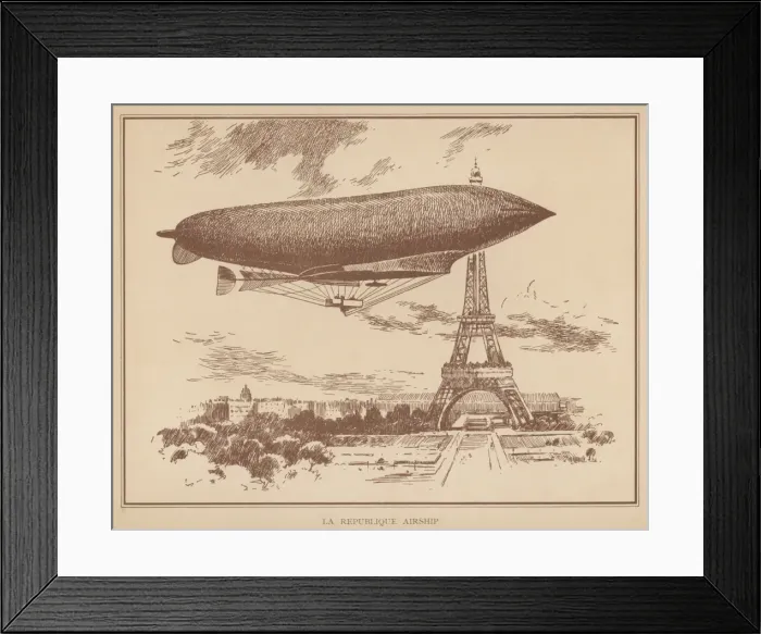 Framed Print : REPUBLIQUE - 3 Framed Print : REPUBLIQUE - 3