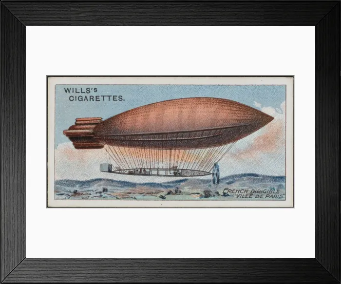 Framed Print : VILLE DE PARIS AIRSHIP Framed Print : VILLE DE PARIS AIRSHIP