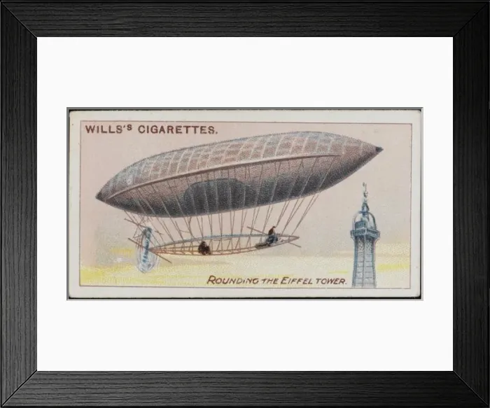 Framed Print : Santos Dumont at Paris Framed Print : Santos Dumont at Paris