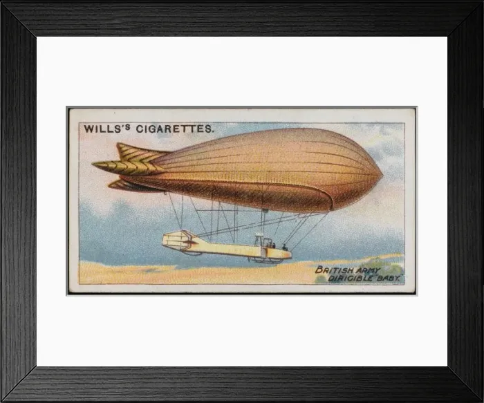 Framed Print : BRITISH BABY AIRSHIP Framed Print : BRITISH BABY AIRSHIP