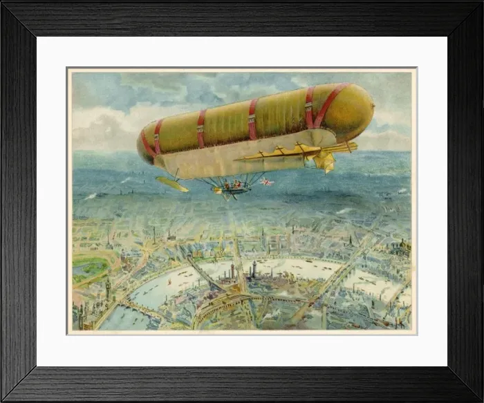 Framed Print : Nulli Secundus Airship Framed Print : Nulli Secundus Airship