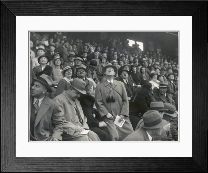 Framed Print : Crowd at a Horse Race Framed Print : Crowd at a Horse Race