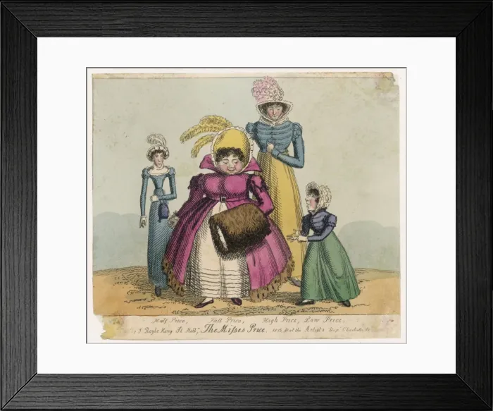 Framed Print : Misses Price 1825 Framed Print : Misses Price 1825