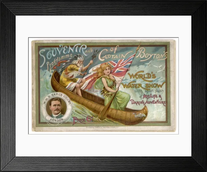 Framed Print : Cpt Boytons Water Show Framed Print : Cpt Boytons Water Show