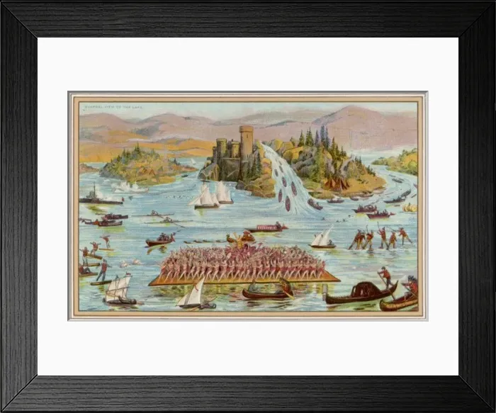 Framed Print : Boytons Show / The Lake Framed Print : Boytons Show / The Lake