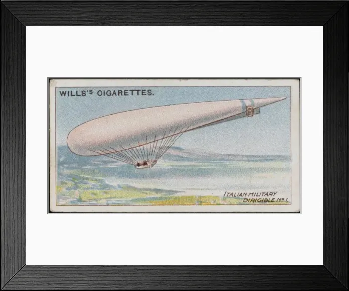Framed Print : Ricaldoni Airship Framed Print : Ricaldoni Airship