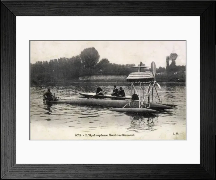 Framed Print : Santos Dumont Hydroplane Framed Print : Santos Dumont Hydroplane
