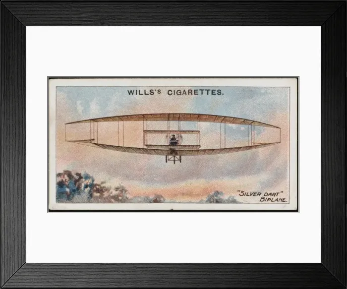 Framed Print : Mccurdys Silver Dart Framed Print : Mccurdys Silver Dart