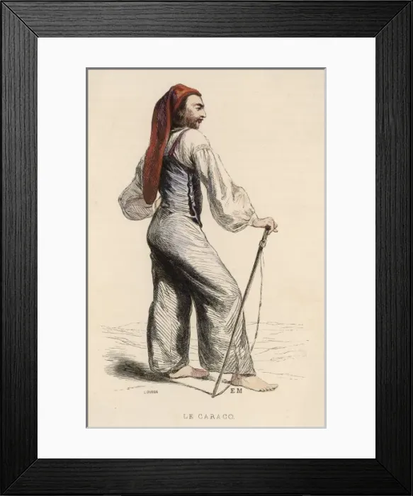 Framed Print : Racial / Gipsies / s France Framed Print : Racial / Gipsies / s France