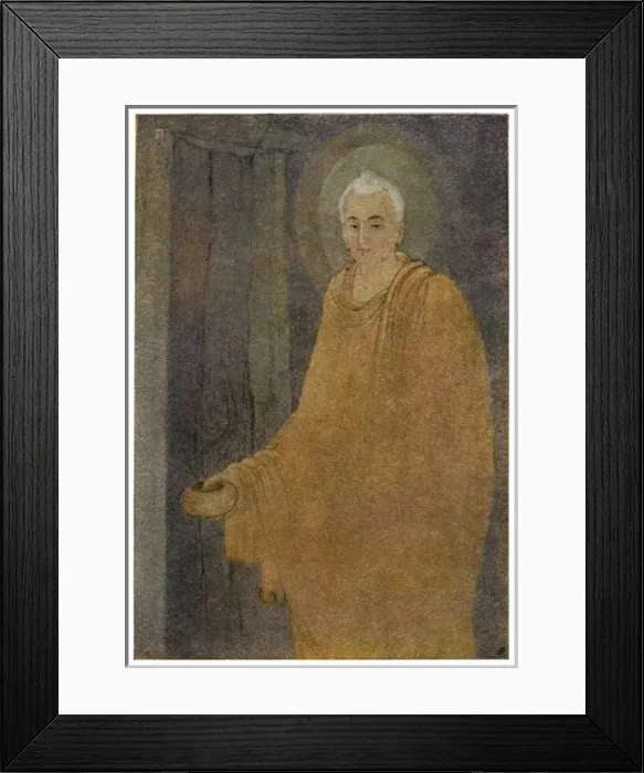 Framed Print : Buddha as Mendicant Framed Print : Buddha as Mendicant