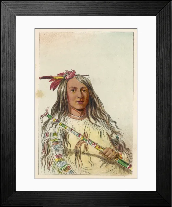 Framed Print : Racial / Cheyenne Chief Framed Print : Racial / Cheyenne Chief
