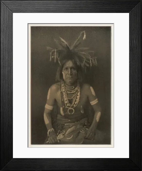 Framed Print : Racial / Hopi Snake Chief Framed Print : Racial / Hopi Snake Chief