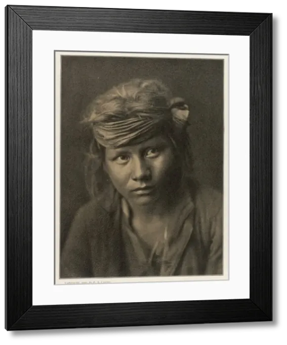 Framed Print : Racial / Navajo Boy 1900 Framed Print : Racial / Navajo Boy 1900