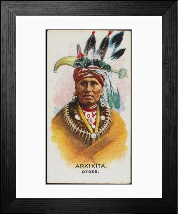 Framed Print : Racial / Arkikita / Otoes Framed Print : Racial / Arkikita / Otoes