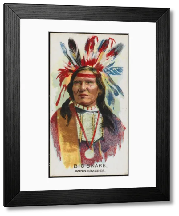 Framed Print : Racial / Big Snake / Winneba Framed Print : Racial / Big Snake / Winneba