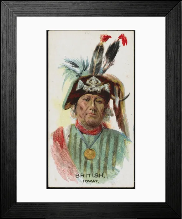 Framed Print : Racial / British / Ioway Framed Print : Racial / British / Ioway
