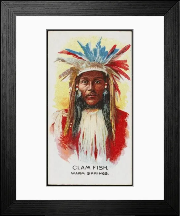 Framed Print : Racial / Clam Fish / Springs Framed Print : Racial / Clam Fish / Springs
