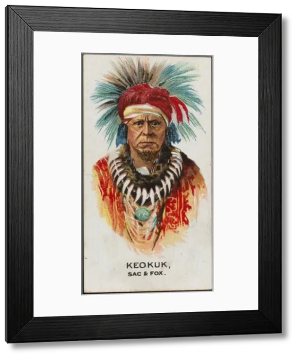 Framed Print : Racial / Keokuk / Sacs&foxes Framed Print : Racial / Keokuk / Sacs&foxes