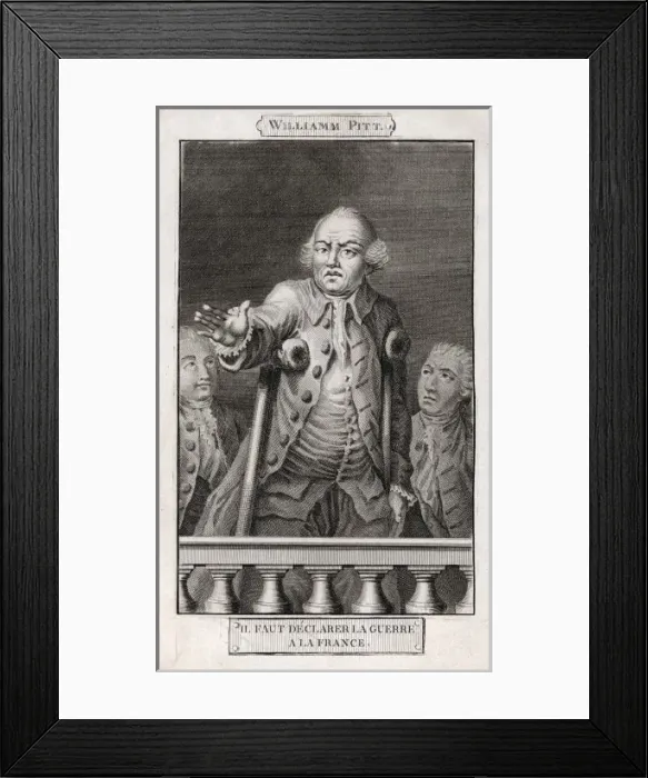 Framed Print : Elder Pitt Wants War Framed Print : Elder Pitt Wants War