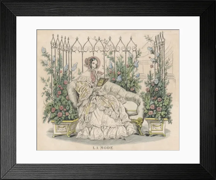 Framed Print : Reading LA Mode 1840 Framed Print : Reading LA Mode 1840