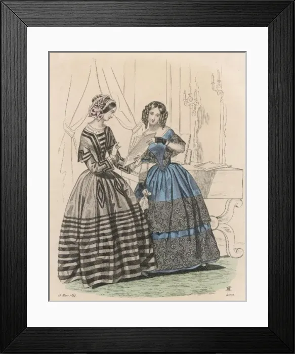 Framed Print : COSTUME 1844 Framed Print : COSTUME 1844