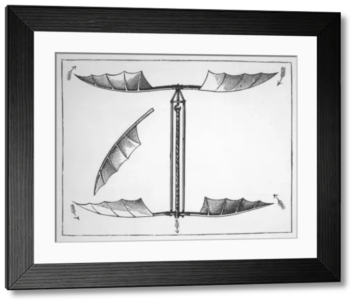 Framed Print : Penauds Helicopterkite Framed Print : Penauds Helicopterkite