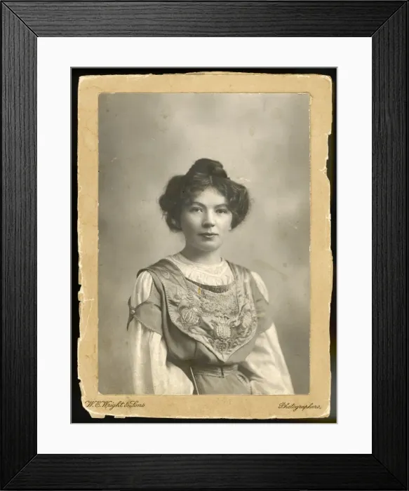 Framed Print : C. Pankhurst C 1906