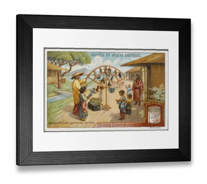 Framed Print : Japanese Toy Seller Framed Print : Japanese Toy Seller