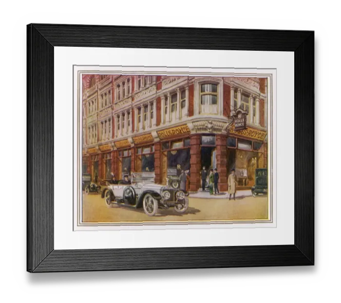 Framed Print : London / Conduit Street Framed Print : London / Conduit Street