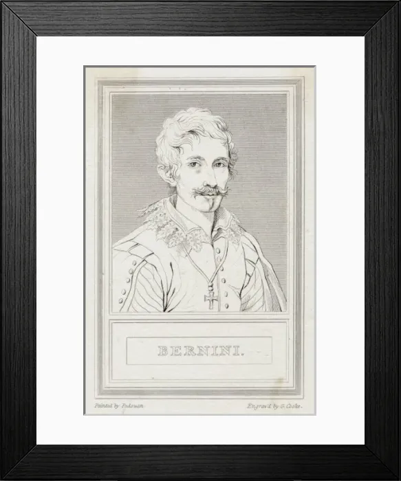Framed Print : Giovanni Lorenzo Bernini Framed Print : Giovanni Lorenzo Bernini