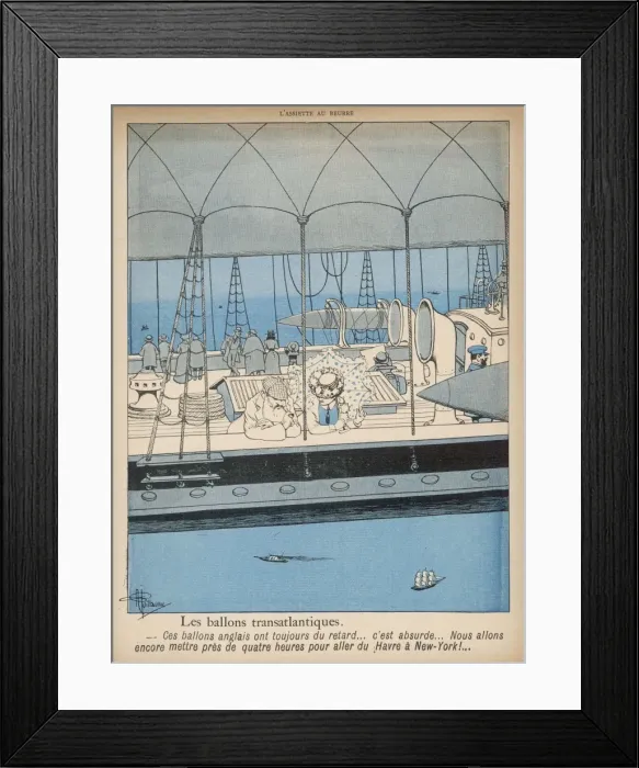 Framed Print : Air Atlantic Crossing Framed Print : Air Atlantic Crossing